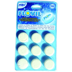 FLOCULANT PASTILLES x 9 FLOVIL