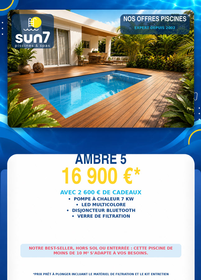 NOS OFFRES PISCINES