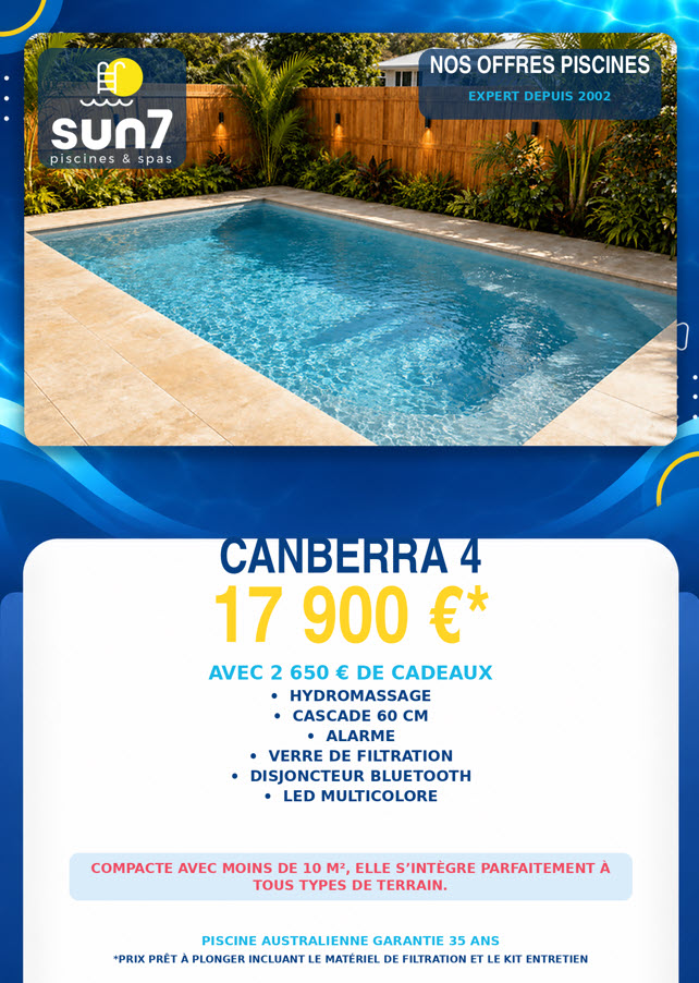 NOS OFFRES PISCINES
